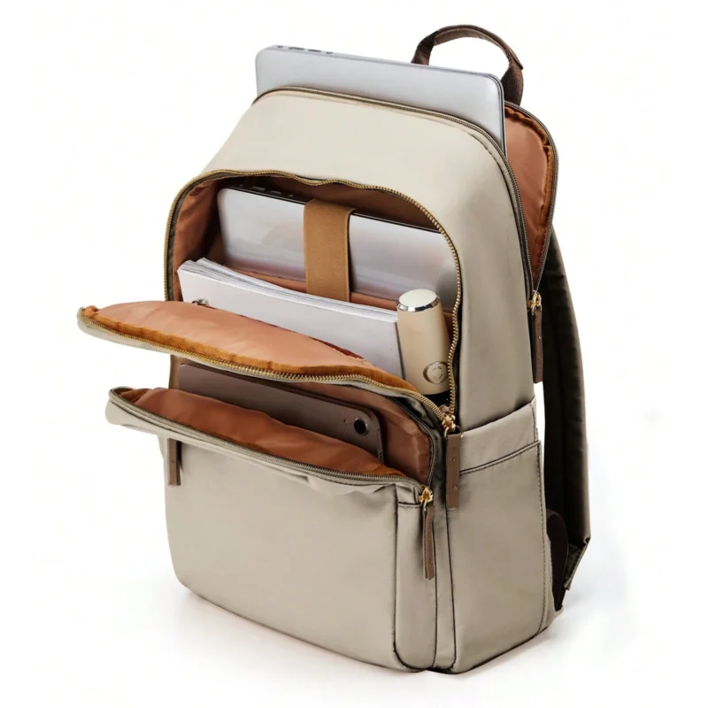 Premium Nylon Large Capacity Backpack with Laptop Compartment for School, Work & Travel