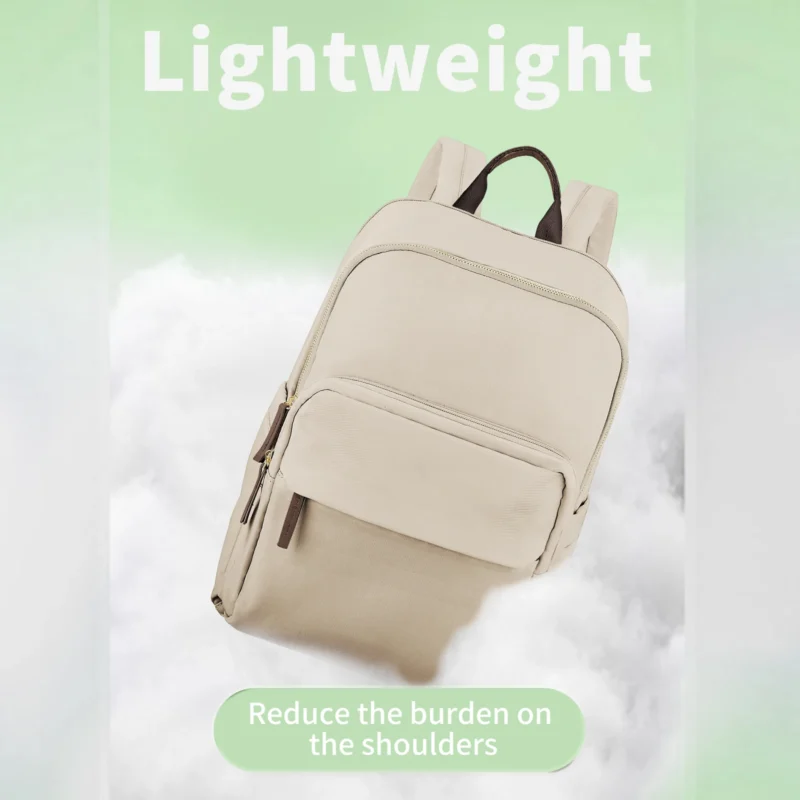 Premium Nylon Large Capacity Backpack with Laptop Compartment for School, Work & Travel - Image 4