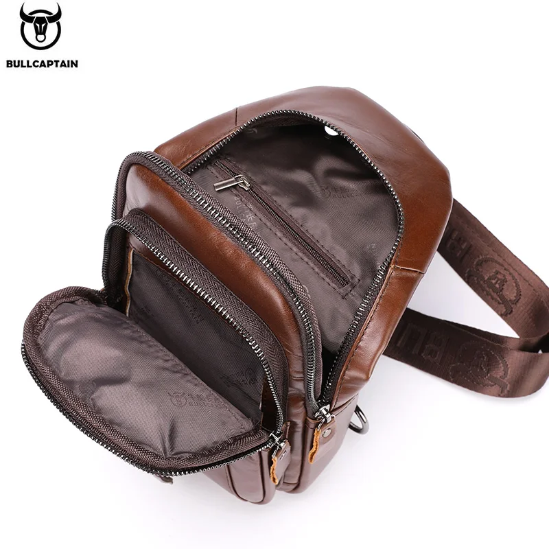 Professional leather messenger bag perfect for business travel and meetings