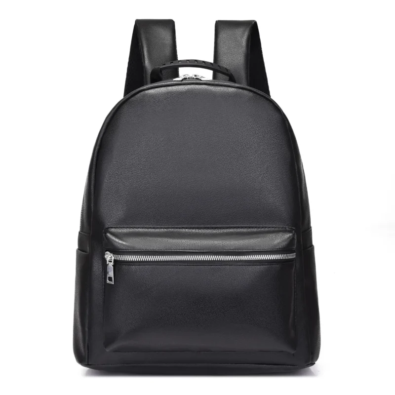 Vintage Brown PU Leather Women's Backpack Purse with Multiple Compartments for Travel and Everyday Use - Image 12