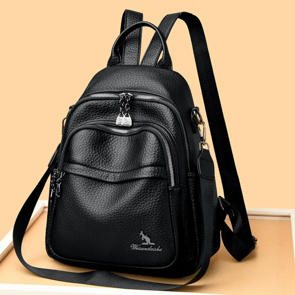 Small Leather Backpack