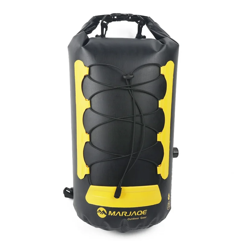 Premium 20L Waterproof Roll Top Backpack with Wet-Dry Separation for Water Sports and Outdoor Adventures - Image 7