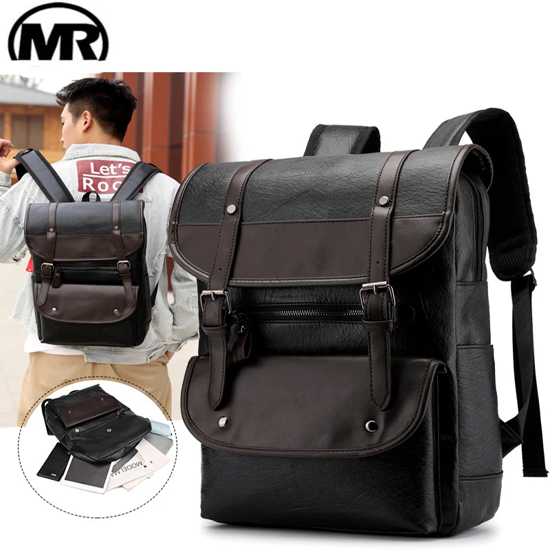 Men's Leather Backpack
