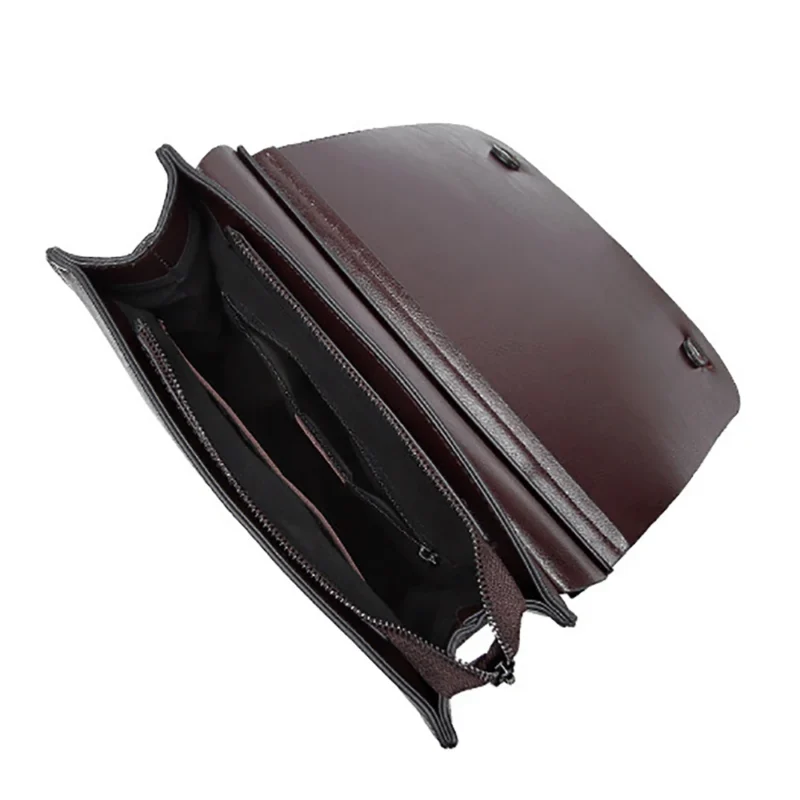Premium Cowhide Leather Women's Convertible Backpack Purse with Multi-Compartments for Everyday Use - Image 6