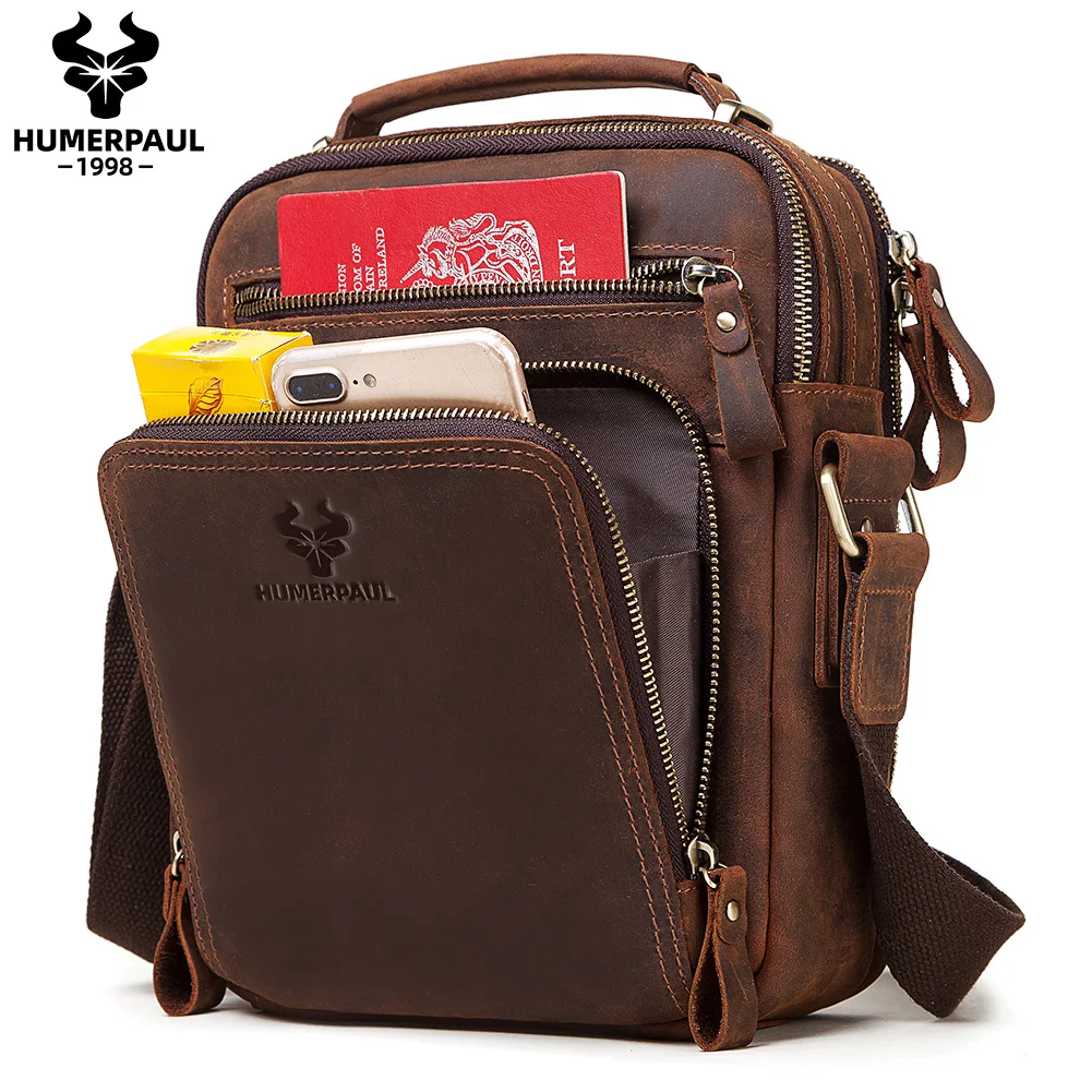 Leather Sling Backpacks