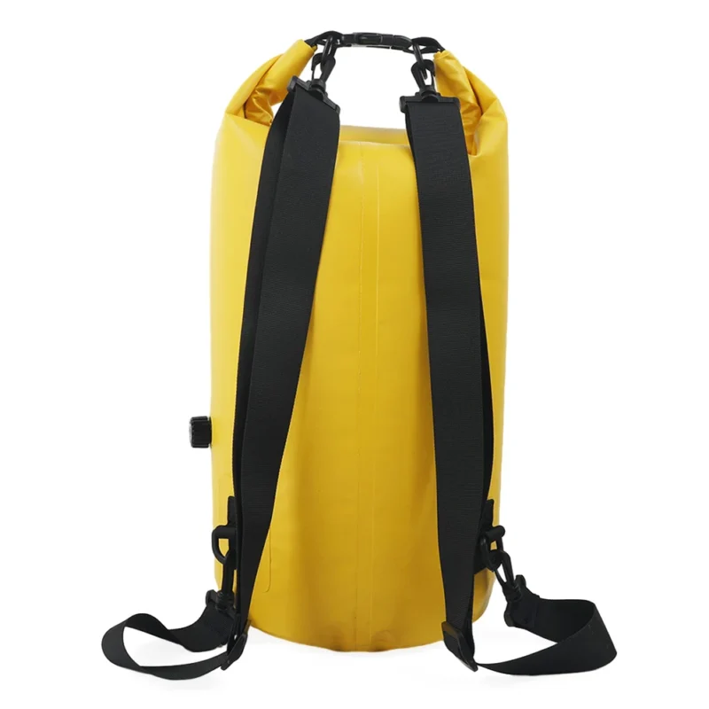 Premium 20L Waterproof Roll Top Backpack with Wet-Dry Separation for Water Sports and Outdoor Adventures - Image 4