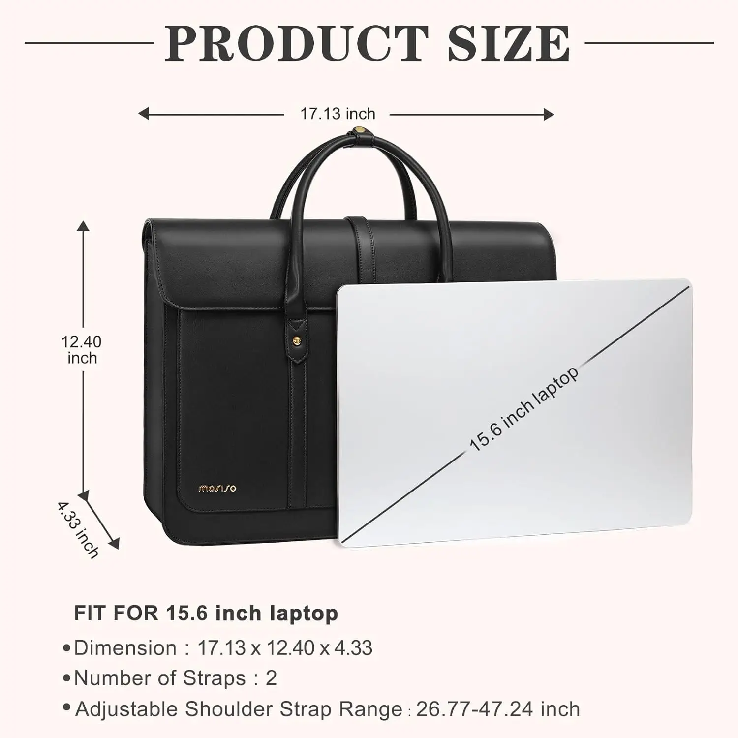 Premium leather backpack with anti-theft features for travelers