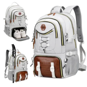 Premium Oxford Waterproof Travel Backpack with Multiple Compartments for Outdoor Adventures