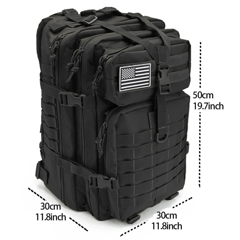 Premium Tactical Military 30/50L Backpack for Hiking, Trekking and Outdoor Survival - Image 6