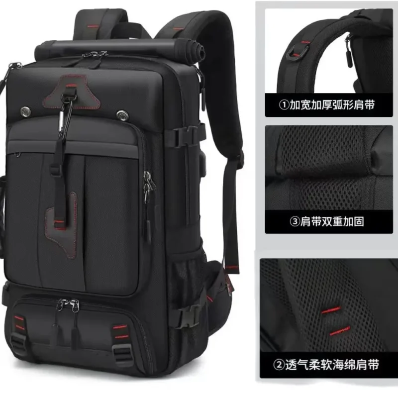 Premium Oxford Urban Travel Backpack with Laptop Compartment and Large Capacity for Hiking