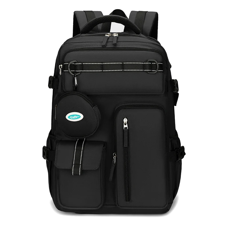 Comparison between full grain leather and synthetic material backpacks