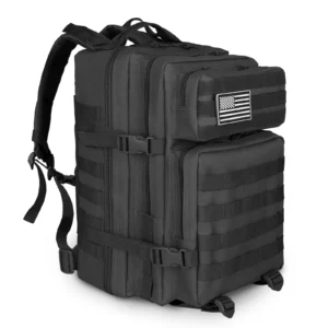 Military-Grade 45L Tactical Backpack with MOLLE System for Hiking, Camping, and Outdoor Adventures