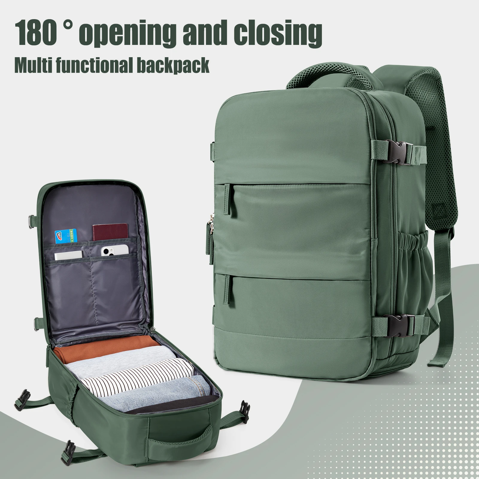 Women's Leather Laptop Backpack
