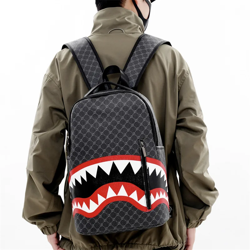 Men's Leather Work Backpack