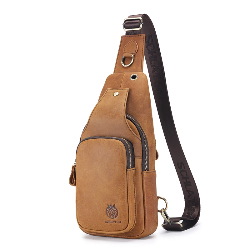 Frequently asked questions about leather care being demonstrated on a backpack