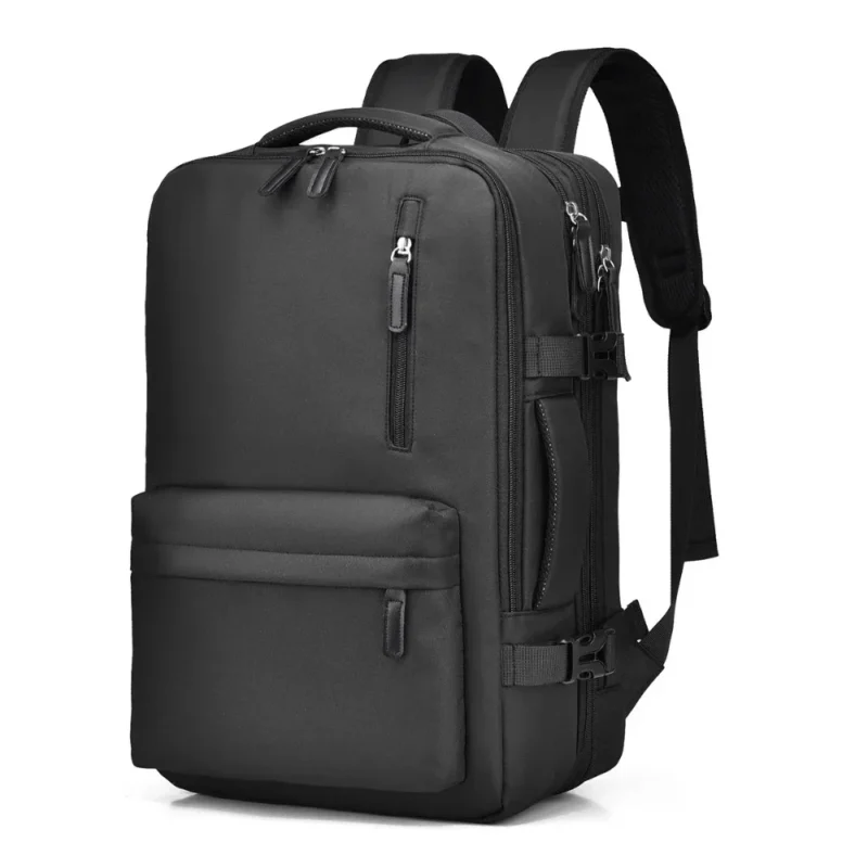 Compact 40x30x20cm Oxford Travel Backpack with Laptop Compartment for Airplane Cabin Luggage - Image 2